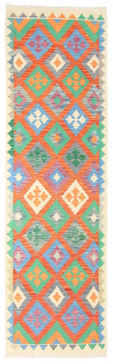 Tappeto kilim orientale 287 x 83 cm