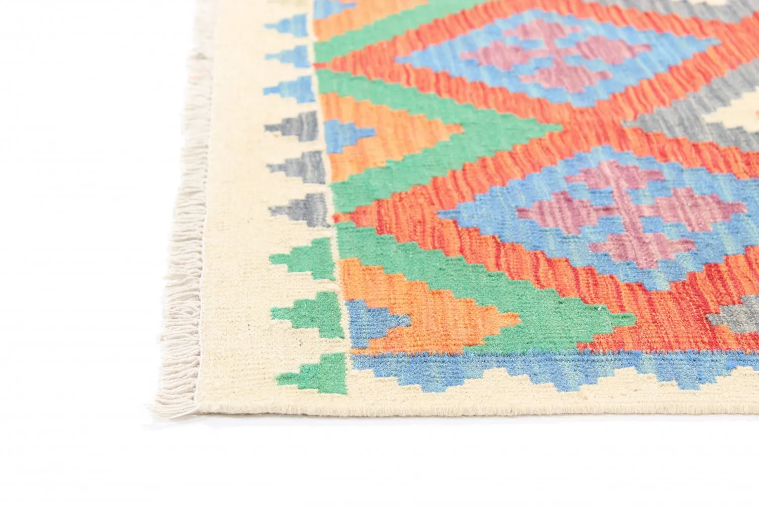Tappeto kilim orientale 287 x 83 cm