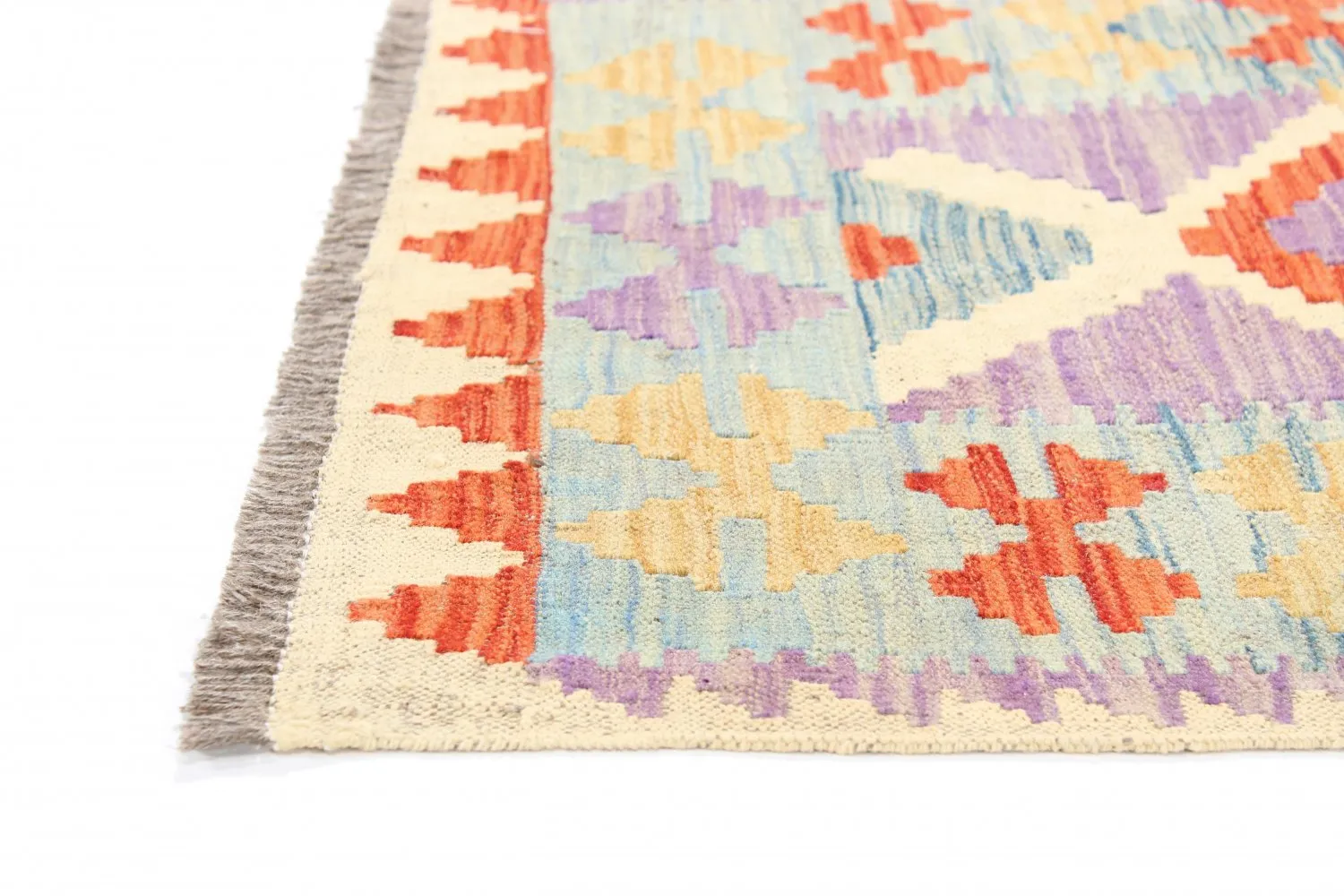 Tappeto kilim orientale 287 x 76 cm