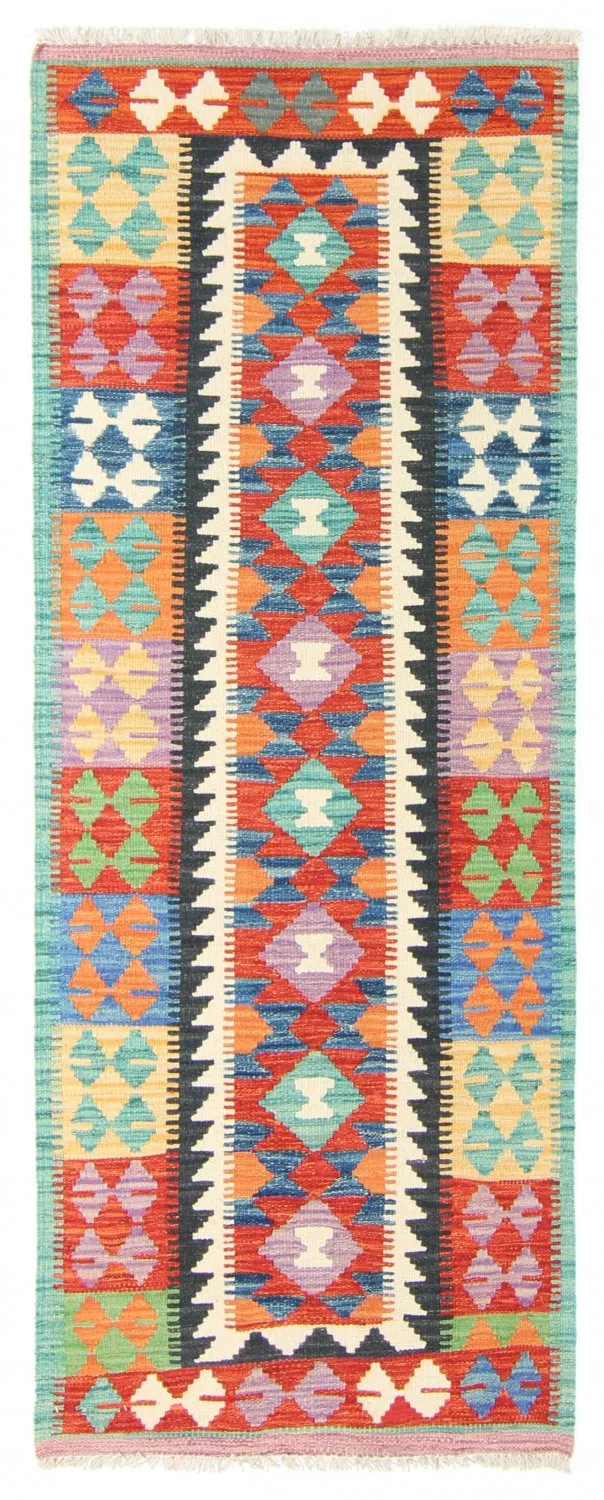 Tappeto kilim orientale 204 x 76 cm