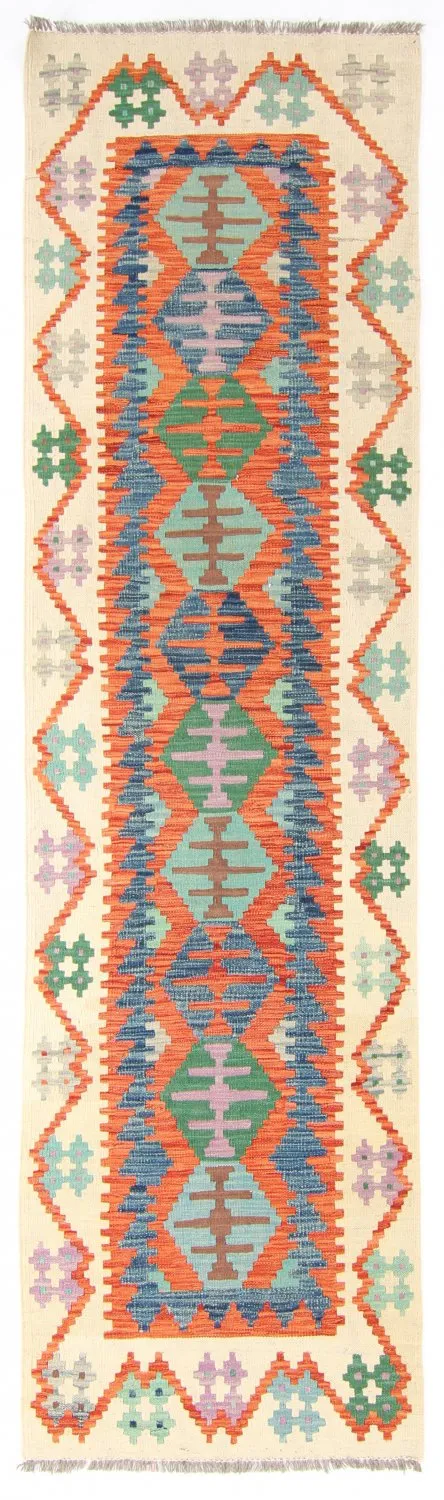Tappeto kilim orientale 287 x 80 cm