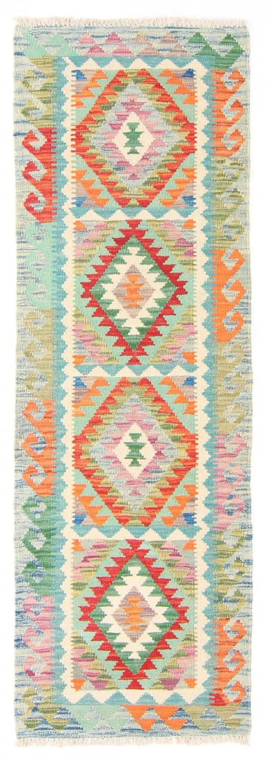 Tappeto kilim orientale 204 x 69 cm