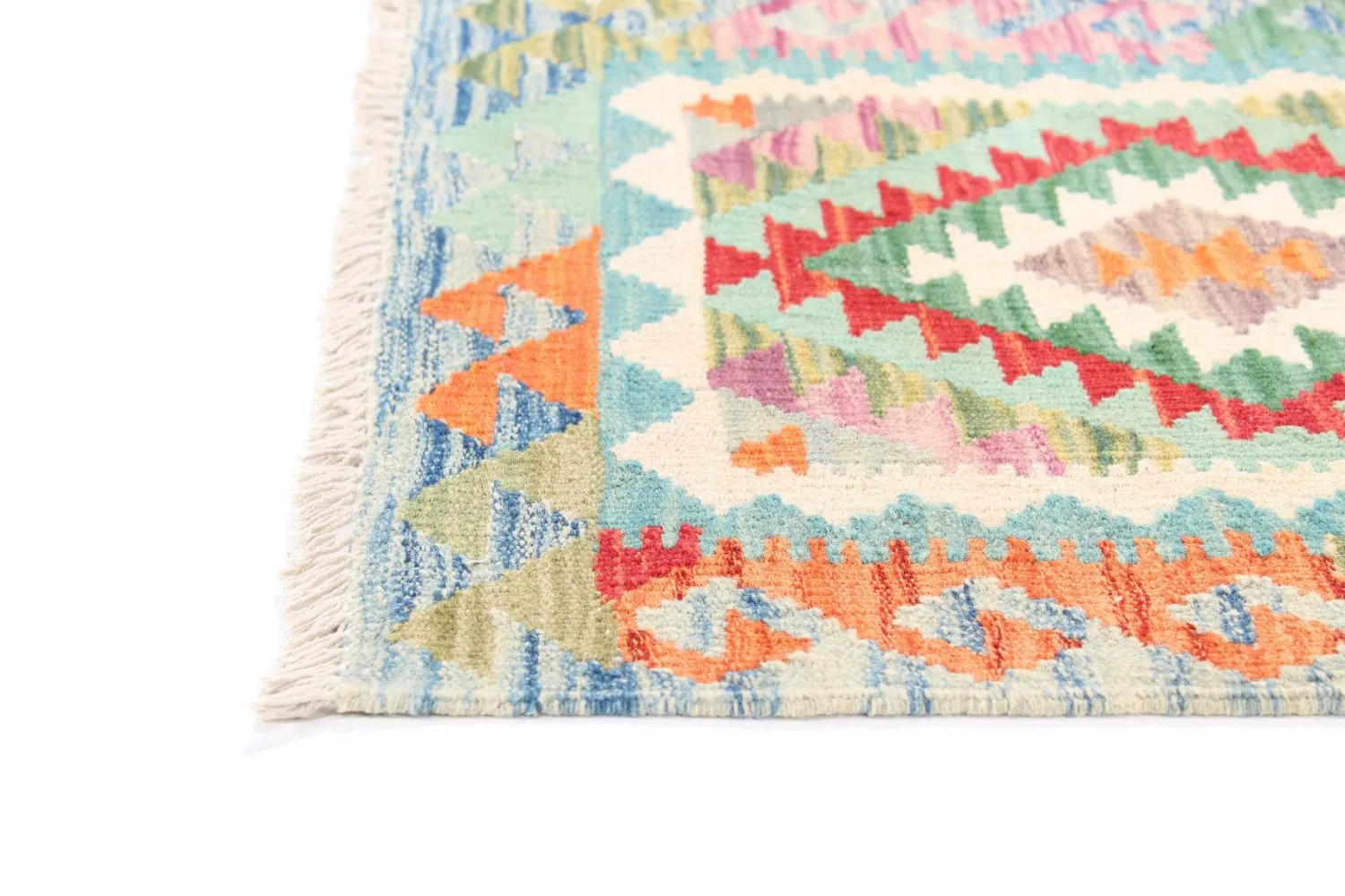Tappeto kilim orientale 204 x 69 cm