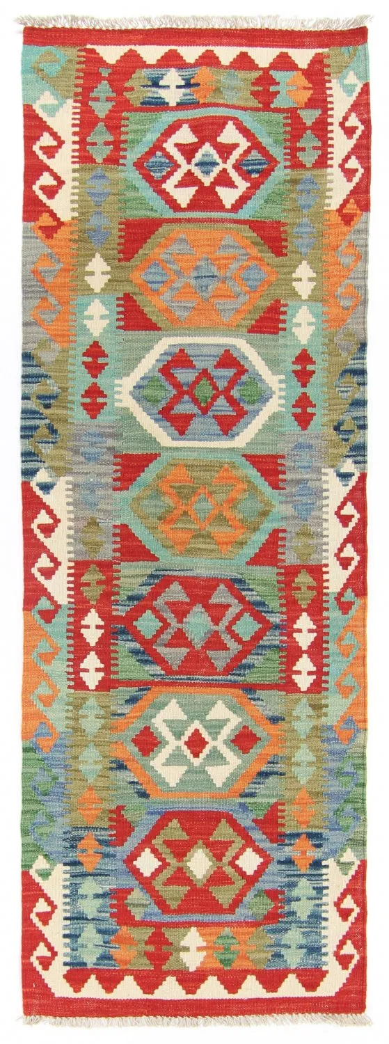 Tappeto kilim orientale 199 x 68 cm