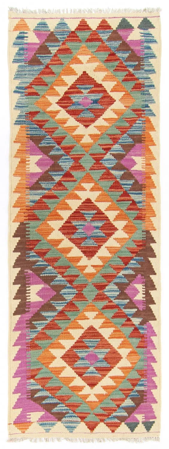Tappeto kilim orientale 201 x 69 cm