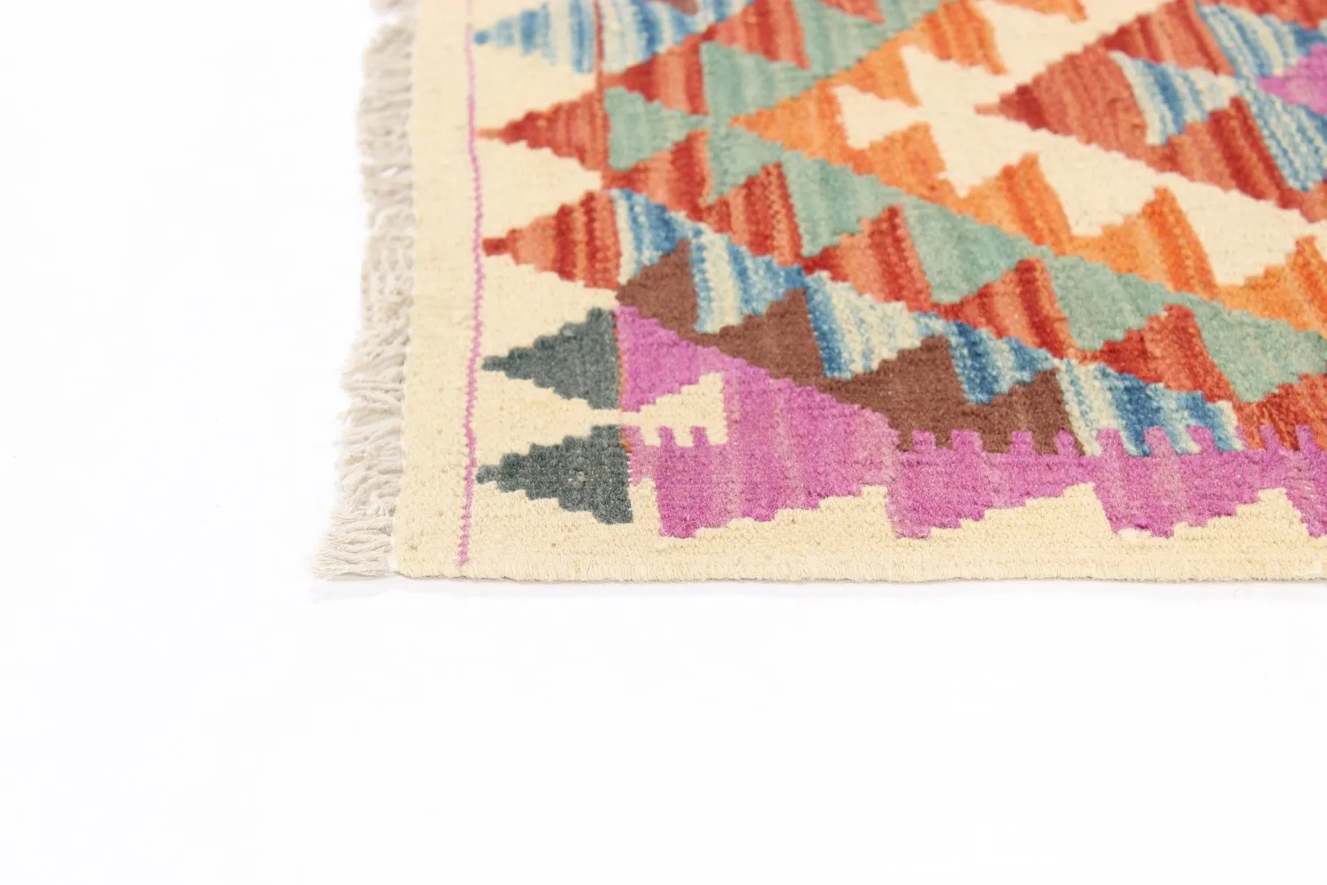 Tappeto kilim orientale 201 x 69 cm