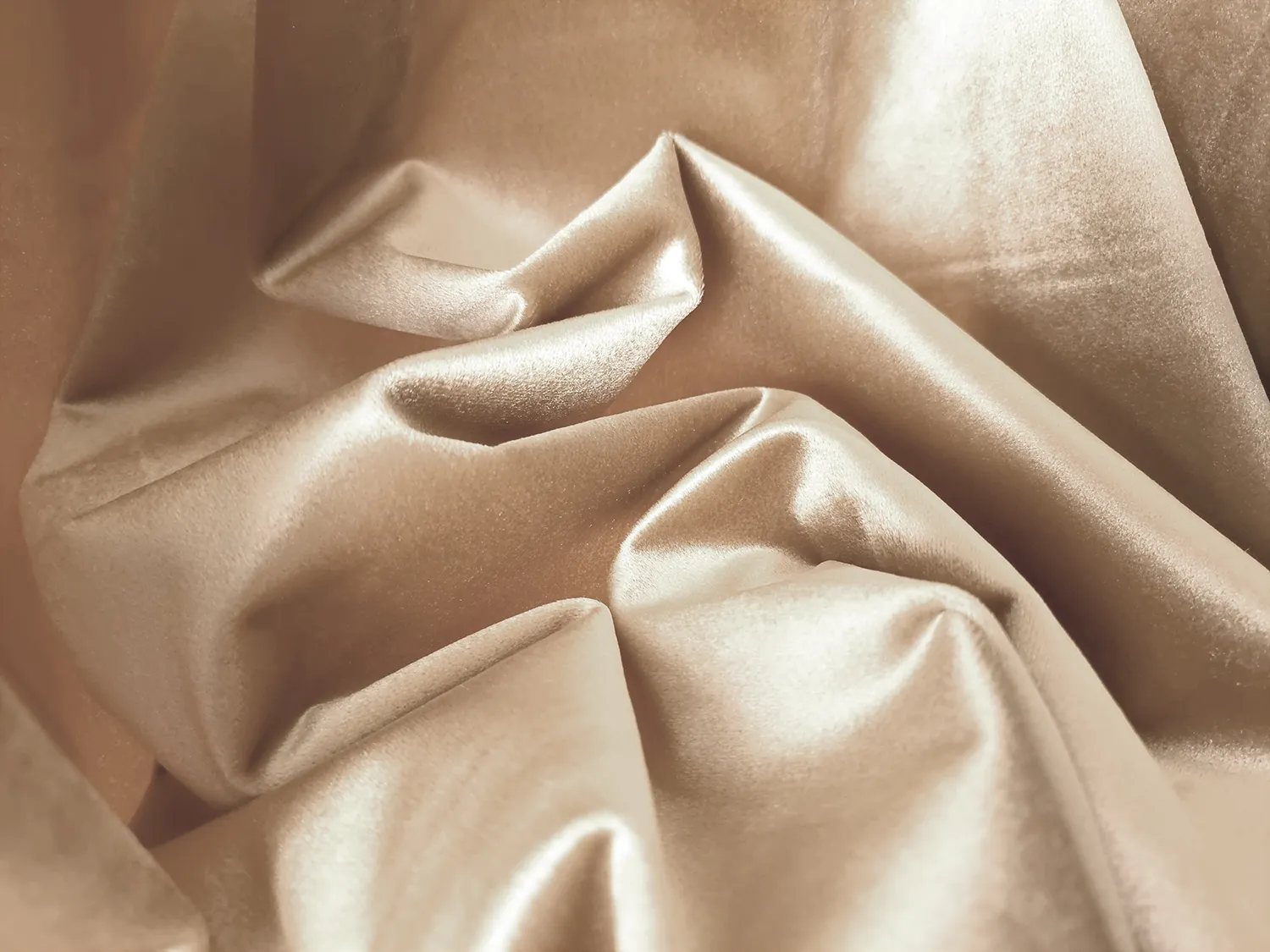 Tende - Tende di velluto Marlyn (beige chiaro)