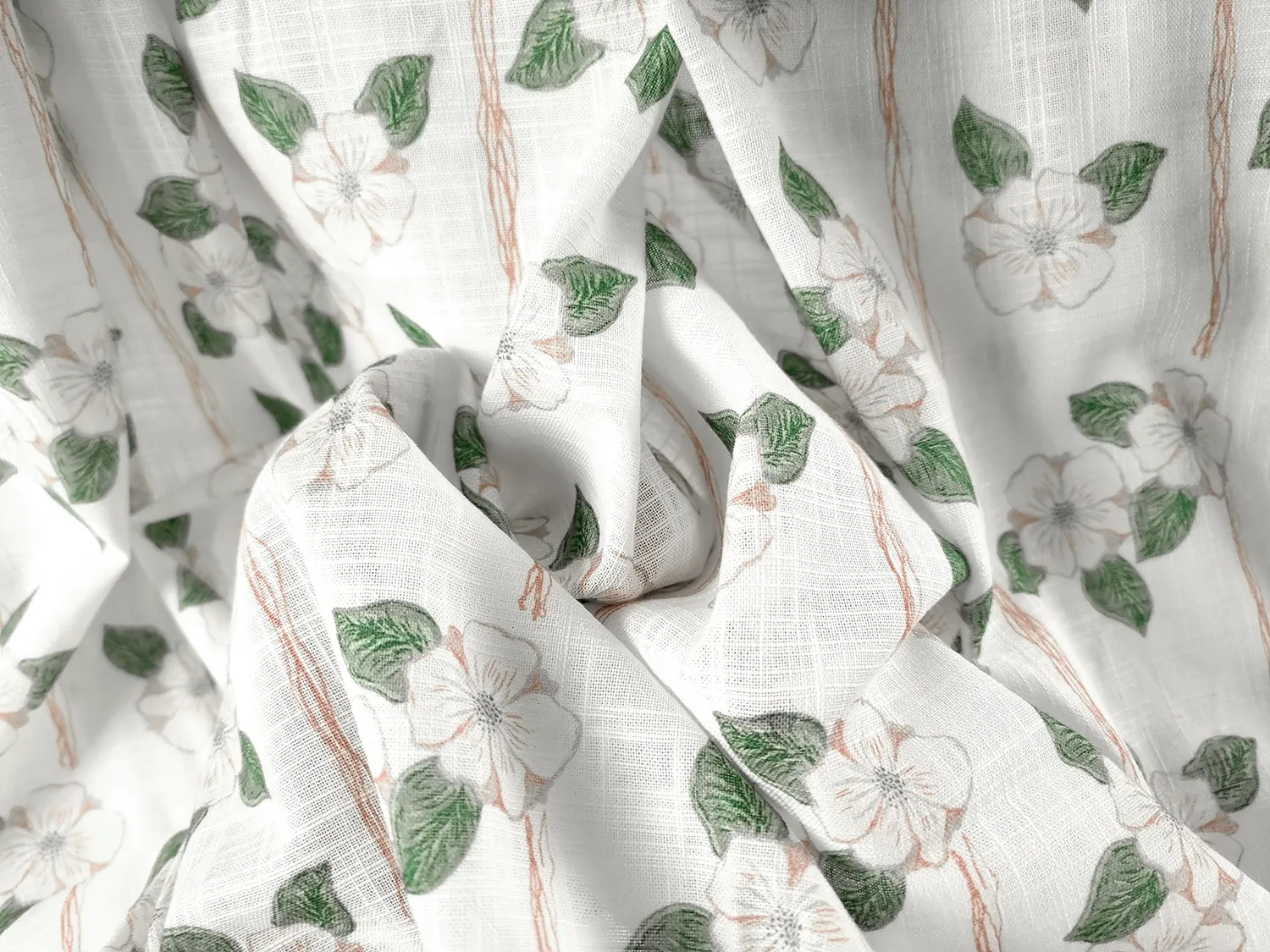 Tende - Cortina di cotone Anna-Lisa (beige)