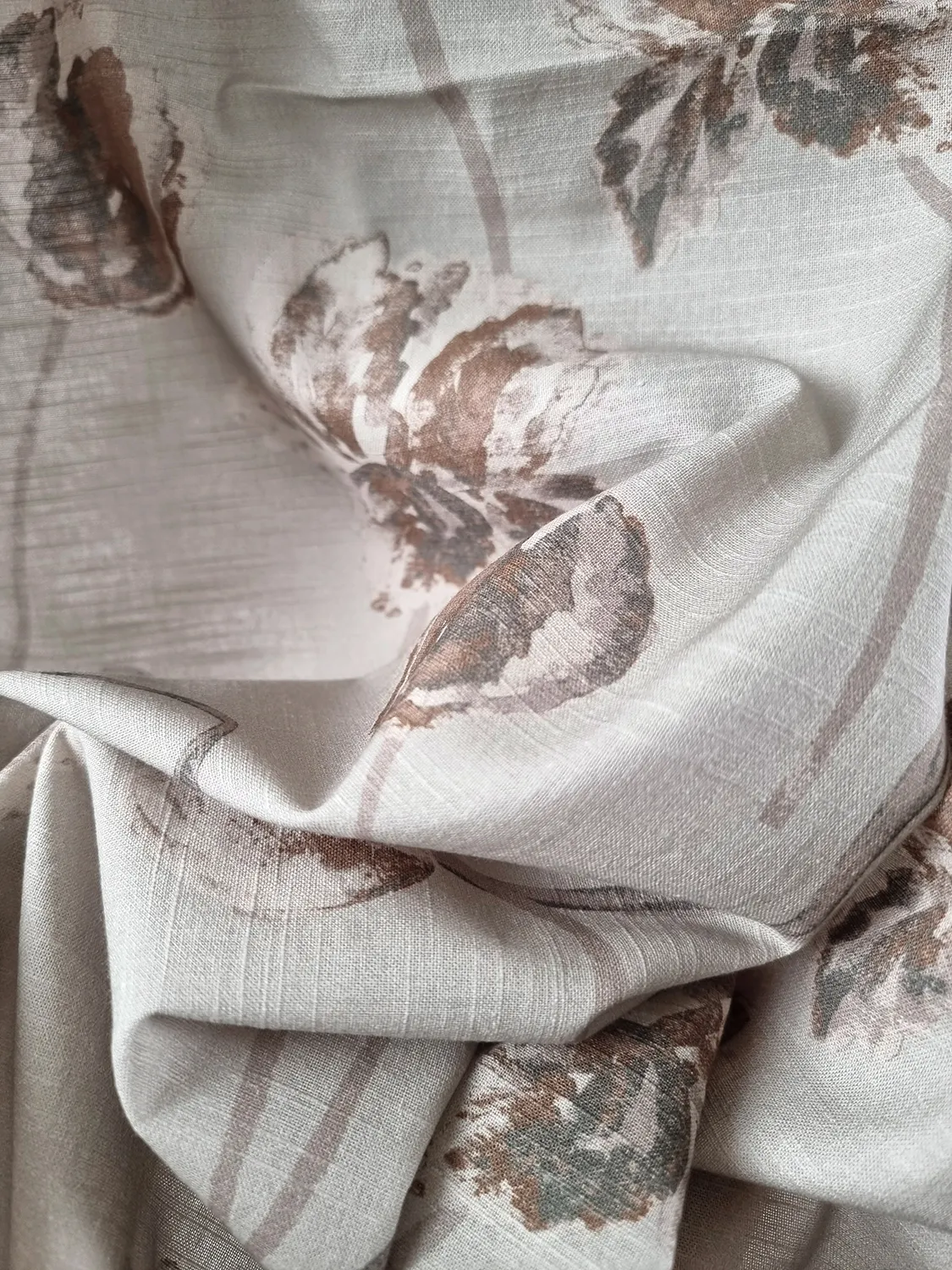 Tende - Cortina di cotone Alegria (beige)