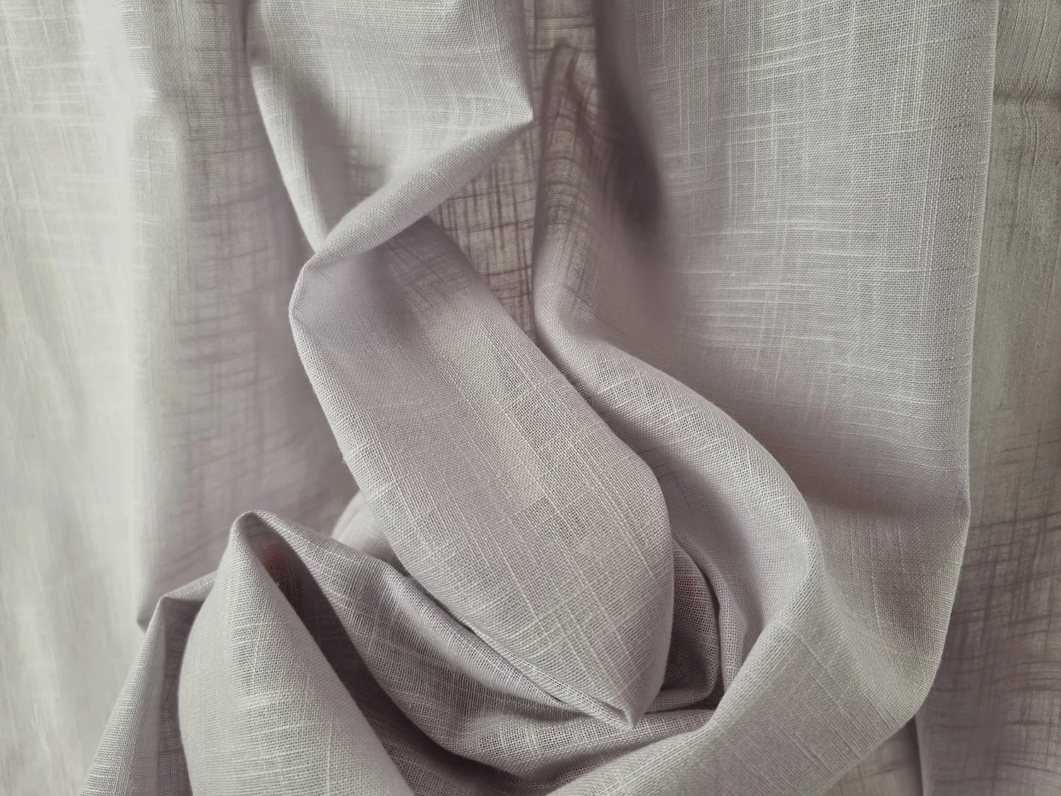 Tende - Cortina di cotone - Lollo (grigio chiaro)