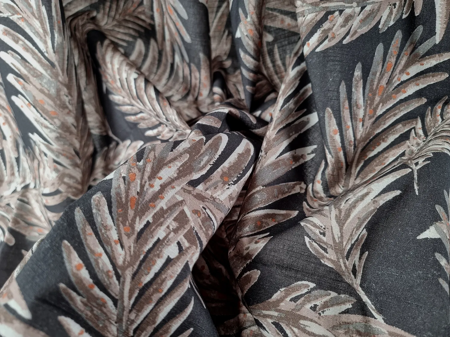 Tende - Cortina di cotone Acacia (grigio)