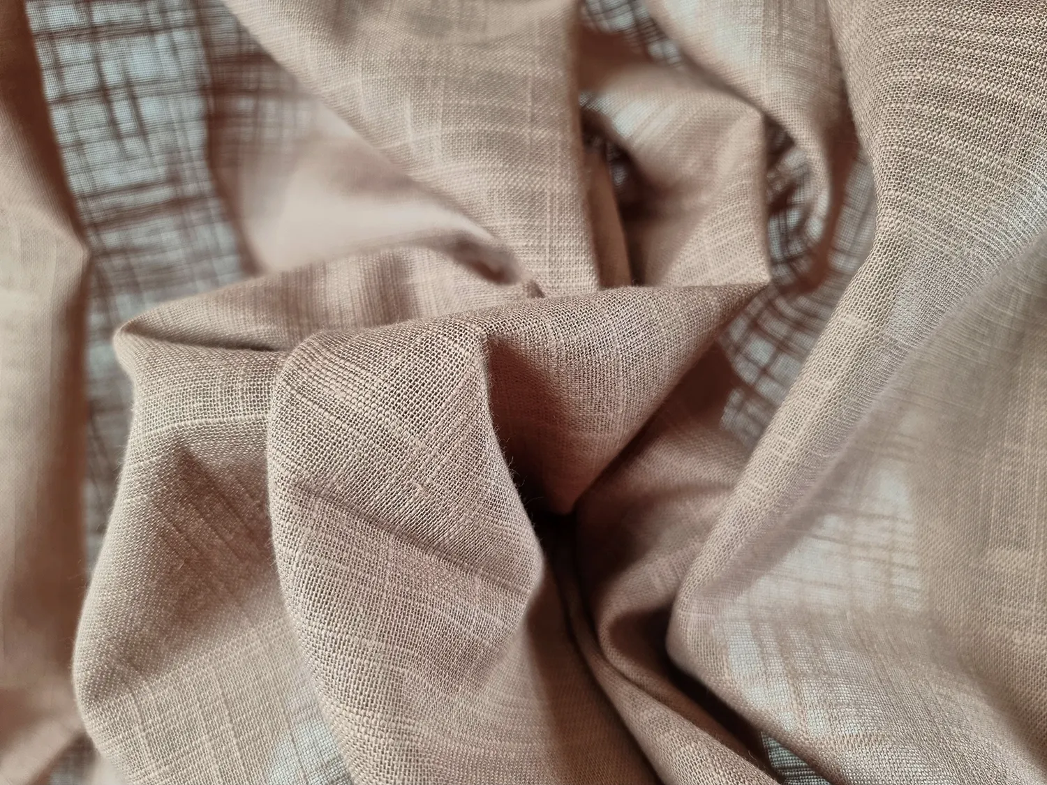 Tende - Cortina di cotone - Lollo (beige scuro)