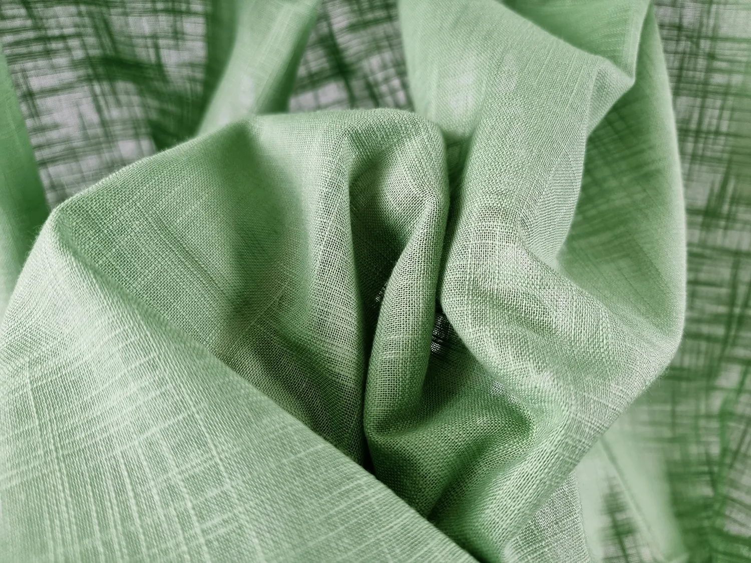 Tende - Cortina di cotone - Lollo (verde)