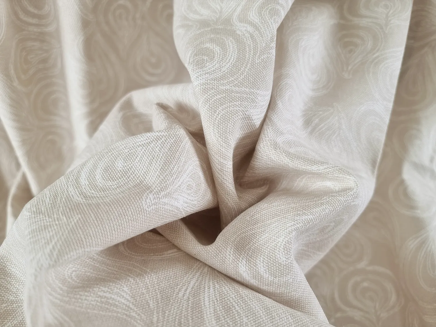 Tende - Cortina di cotone Merja (beige)