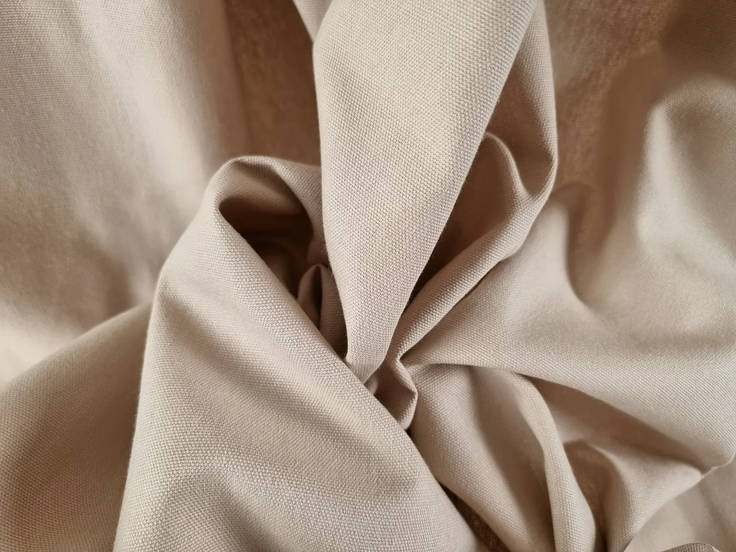 Cortina di cotone Anja (beige)