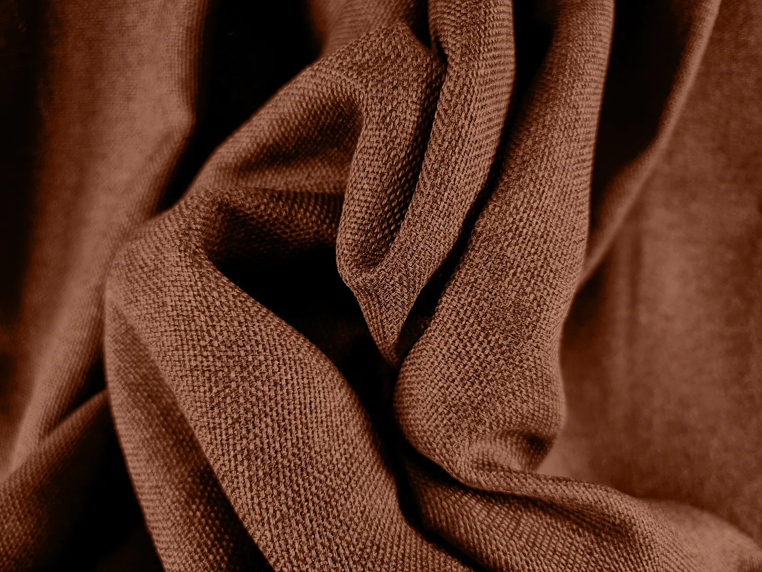 Tende - Tende di lino Lilou (rosso)