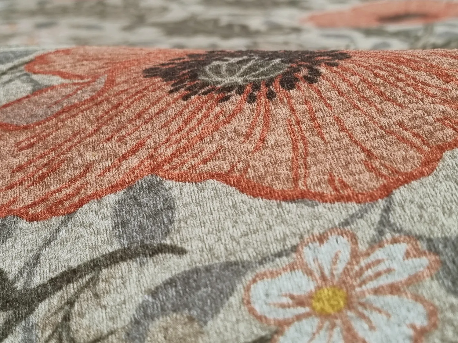 Tappeto rotondo - Poppy (beige)