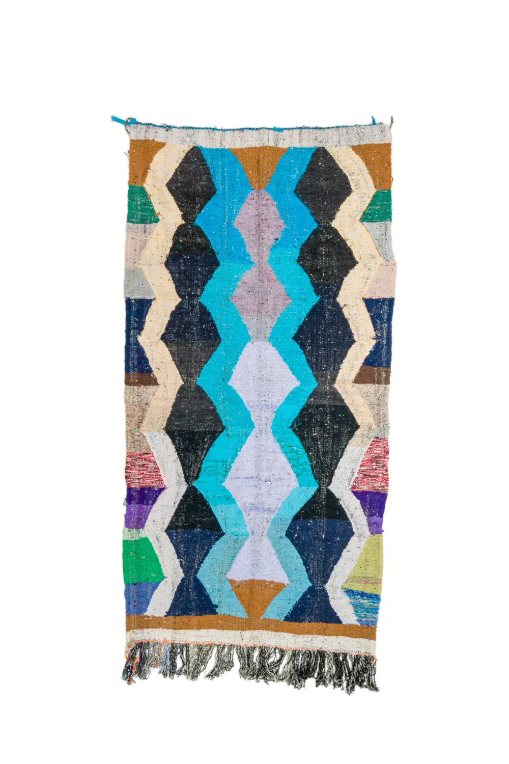 Tappeto Berberi Dal Marocco Boucherouite 155 x 250 cm