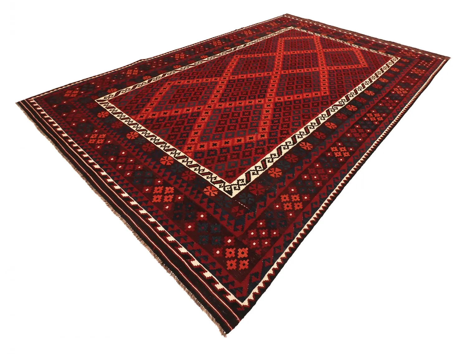 Tappeto kilim orientale 399 x 256 cm