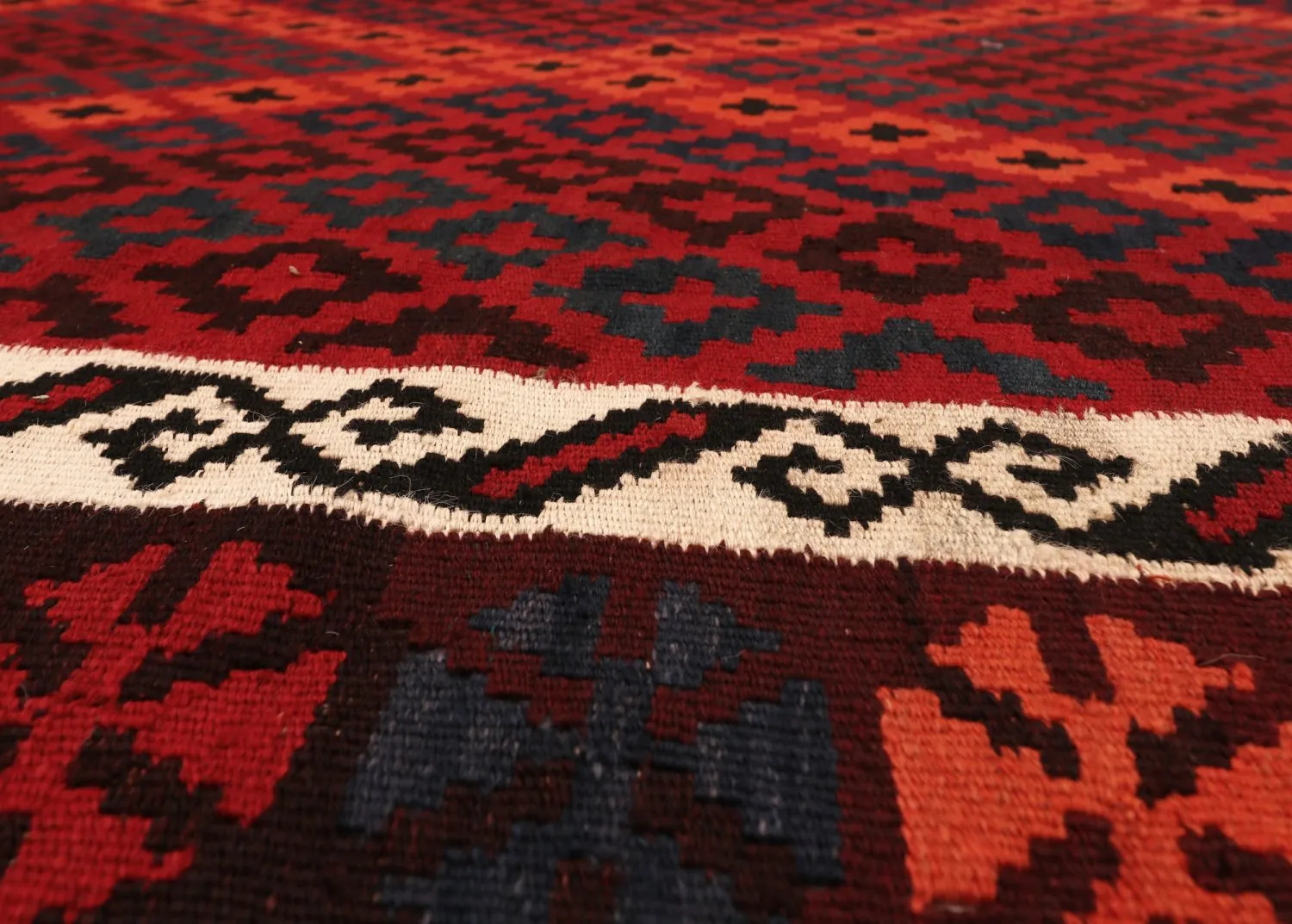 Tappeto kilim orientale 399 x 256 cm