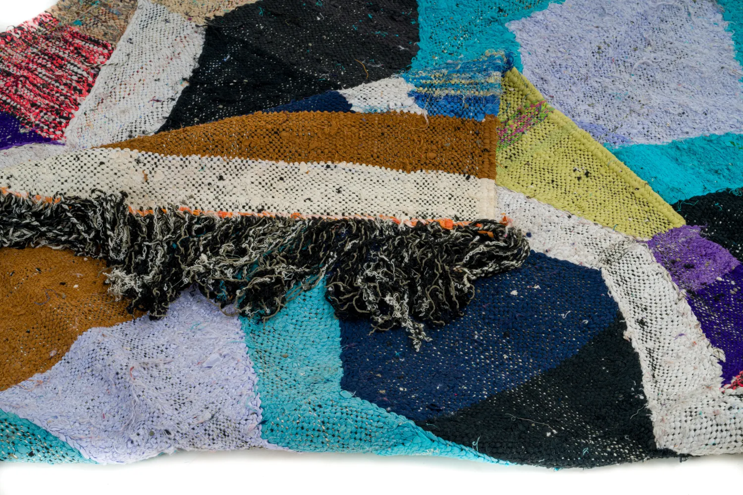 Tappeto Berberi Dal Marocco Boucherouite 155 x 250 cm