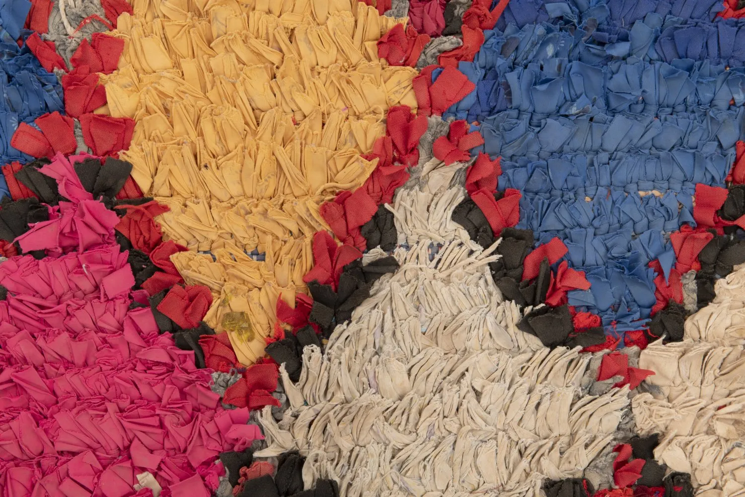 Tappeto Berberi Dal Marocco Boucherouite 210 x 95 cm