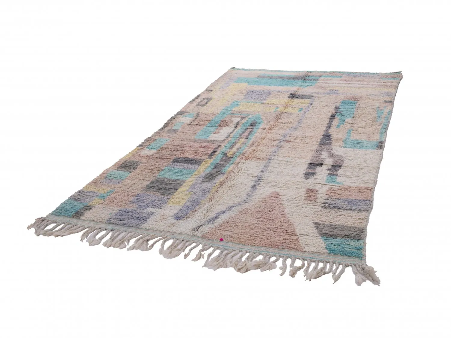 Tappeto Kilim In Stile Berbero Del Marocco Azilal 260 x 160 cm