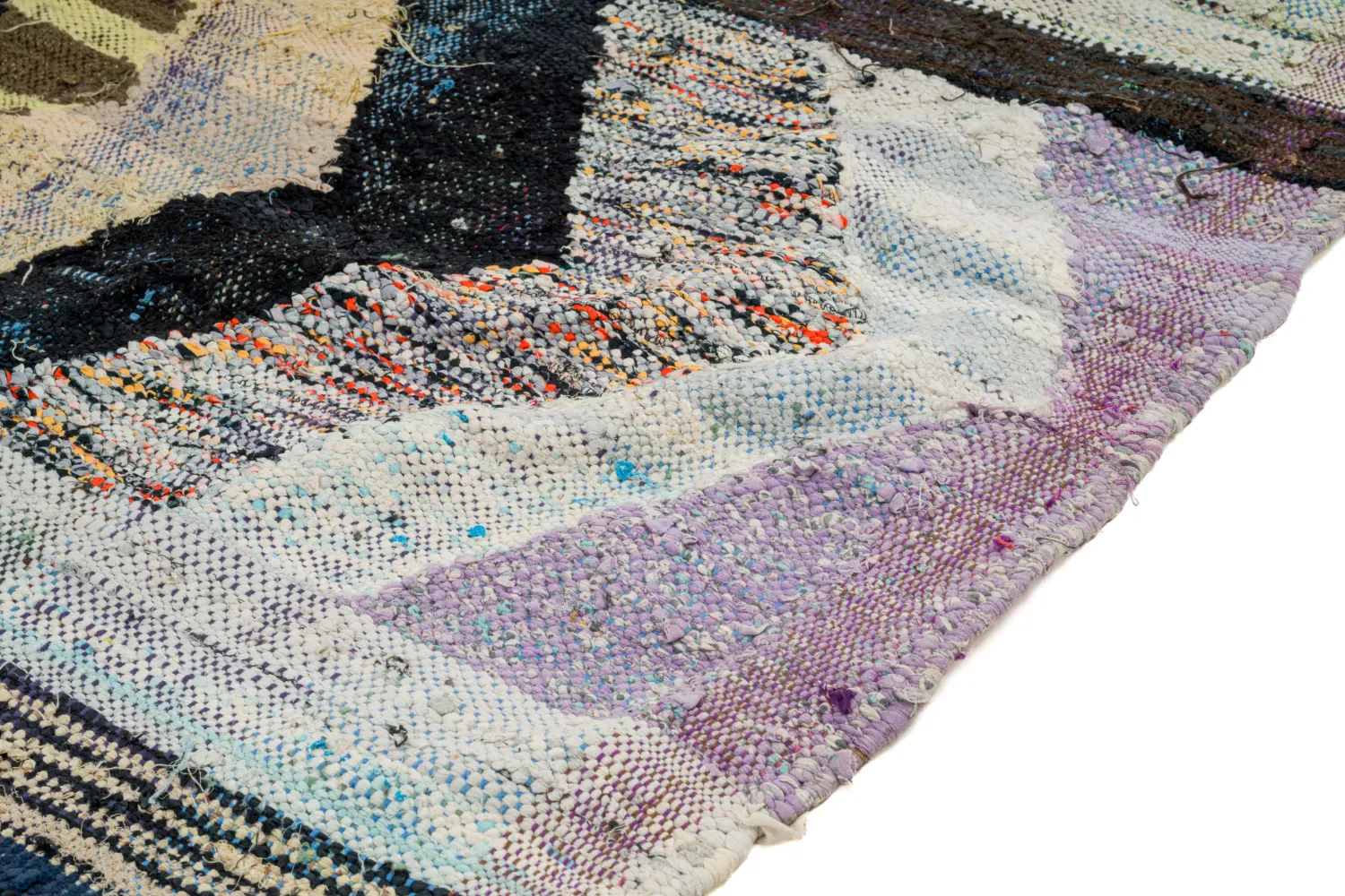 Tappeto Berberi Dal Marocco Boucherouite 155 x 305 cm
