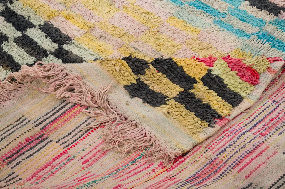 Tappeto Berberi Dal Marocco Boucherouite 320 x 160 cm