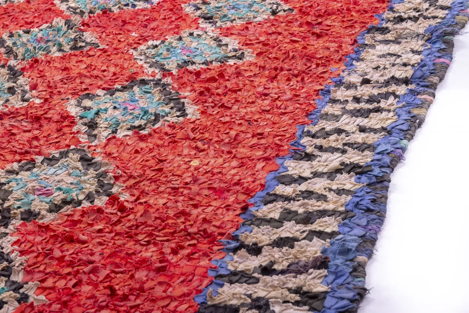 Tappeto Berberi Dal Marocco Boucherouite 285 x 170 cm