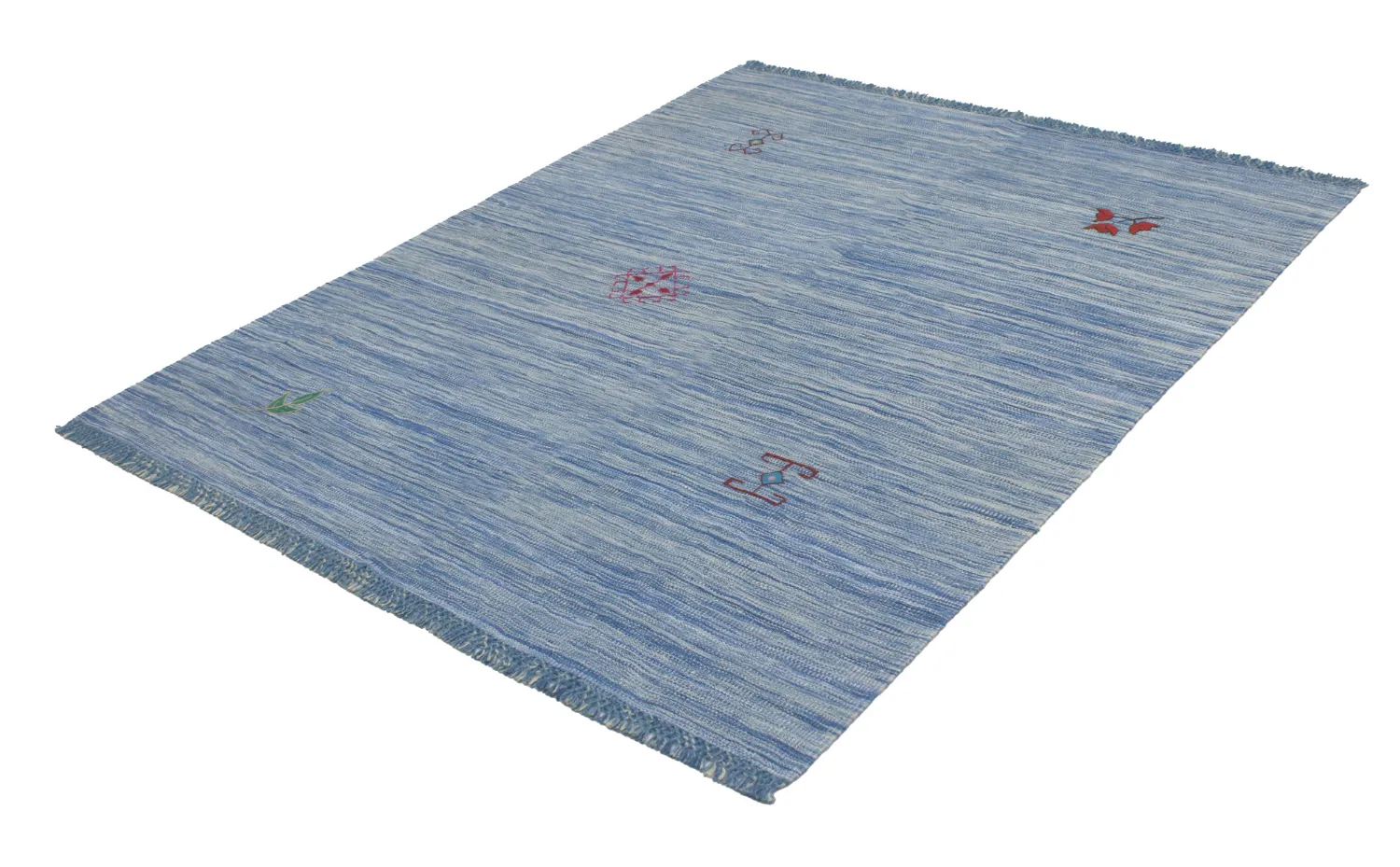 Tappeto Orientale - Modern Kelim Hand Woven - 155 x 203 cm