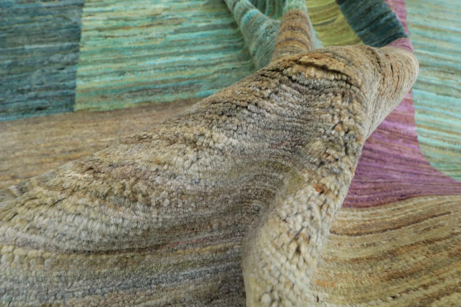 Tappeto Orientale - Gabbeh Bamiyan Hand Knotted - 168 x 230 cm