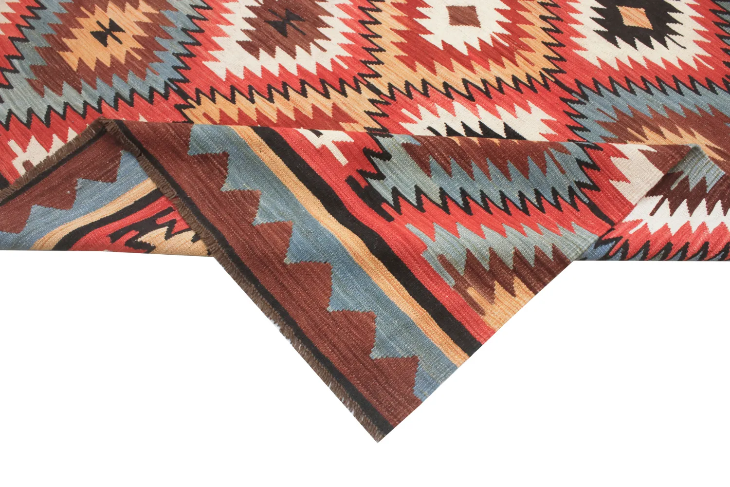 Tappeto Orientale - Hazara Kelim Hand Woven - 247 x 288 cm