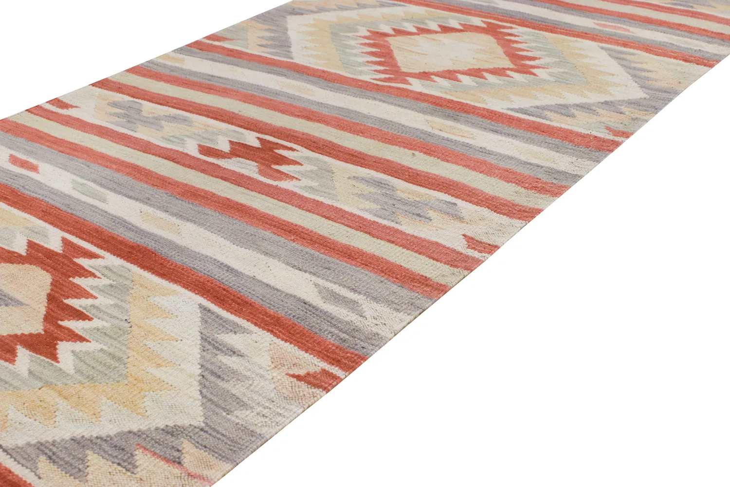 Tappeto Orientale - Hazara Kelim Hand Woven - 81 x 278 cm