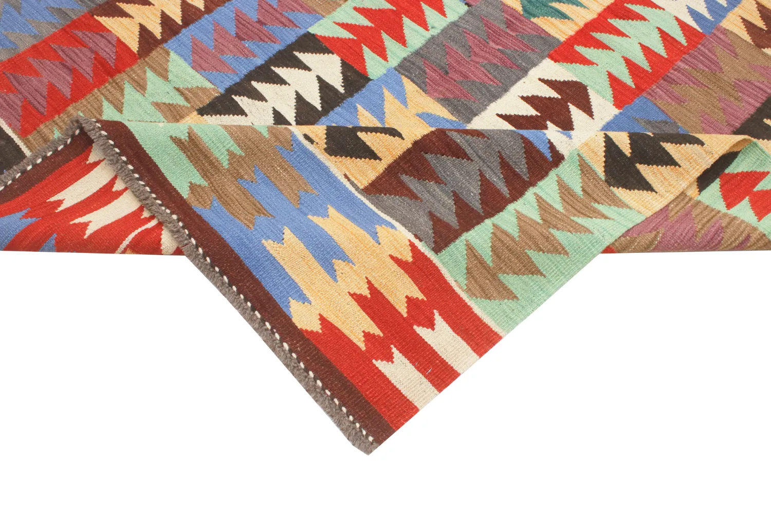 Tappeto Orientale - Hazara Kelim Hand Woven - 154 x 201 cm