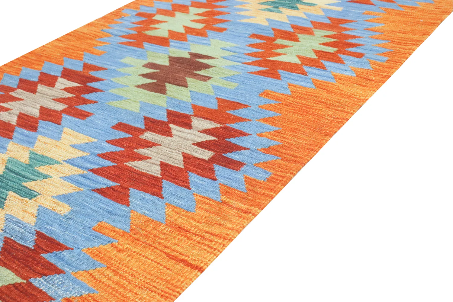 Tappeto Orientale - Hazara Kelim Hand Woven - 81 x 241 cm