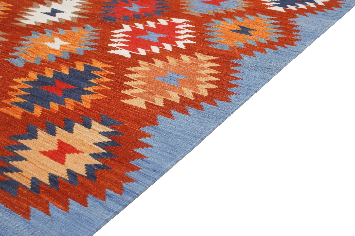 Tappeto Orientale - Hazara Kelim Hand Woven - 135 x 184 cm