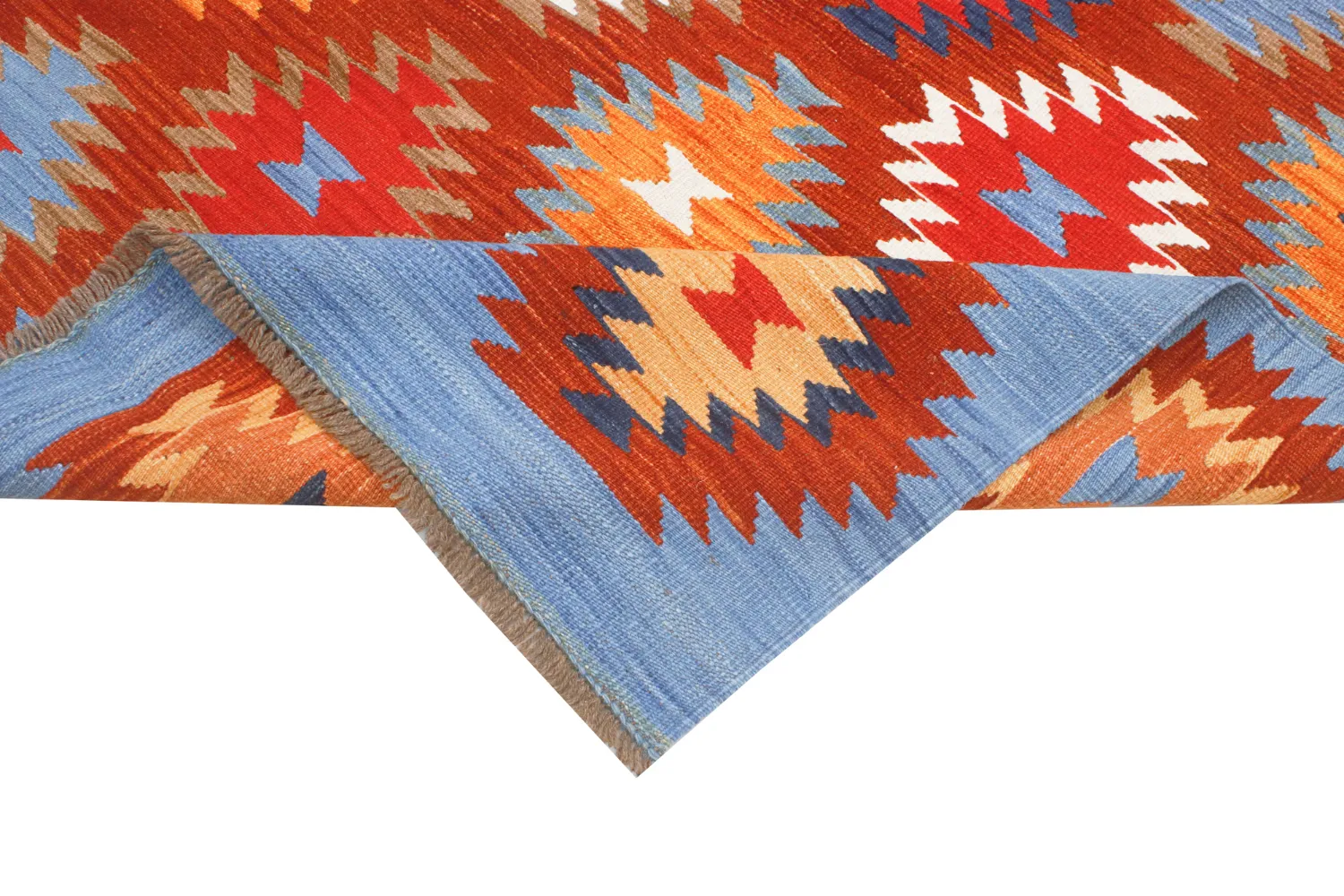 Tappeto Orientale - Hazara Kelim Hand Woven - 135 x 184 cm