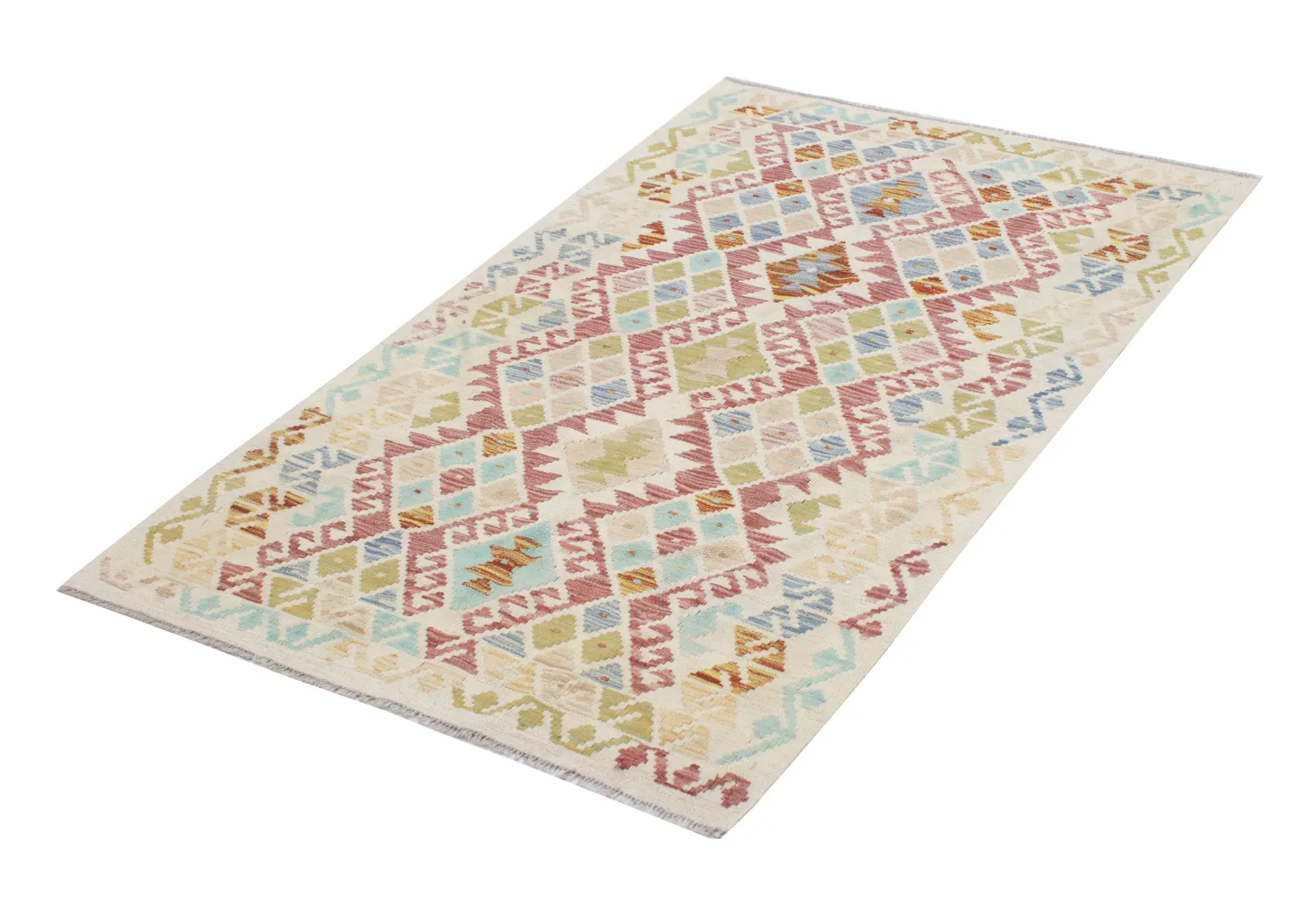 Tappeto Orientale - Vegi Kelim Hand Woven - 99 x 155 cm