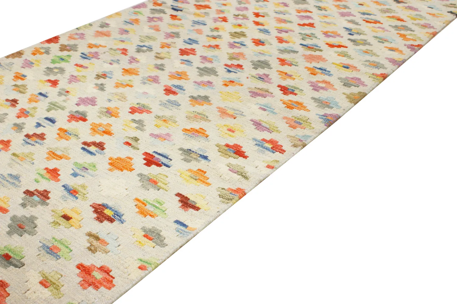 Tappeto Orientale - Vegi Kelim Hand Woven - 77 x 197 cm