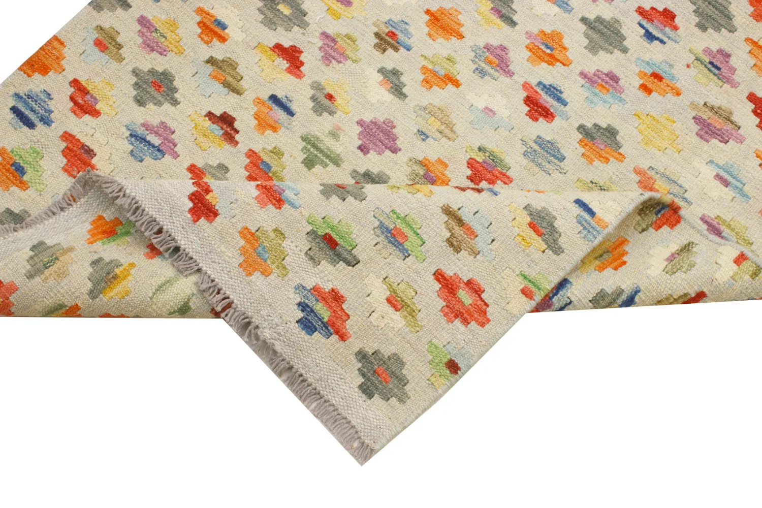 Tappeto Orientale - Vegi Kelim Hand Woven - 77 x 197 cm