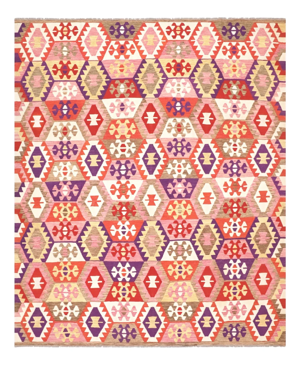 Tappeto Orientale - Vegi Kelim Hand Woven - 251 x 300 cm