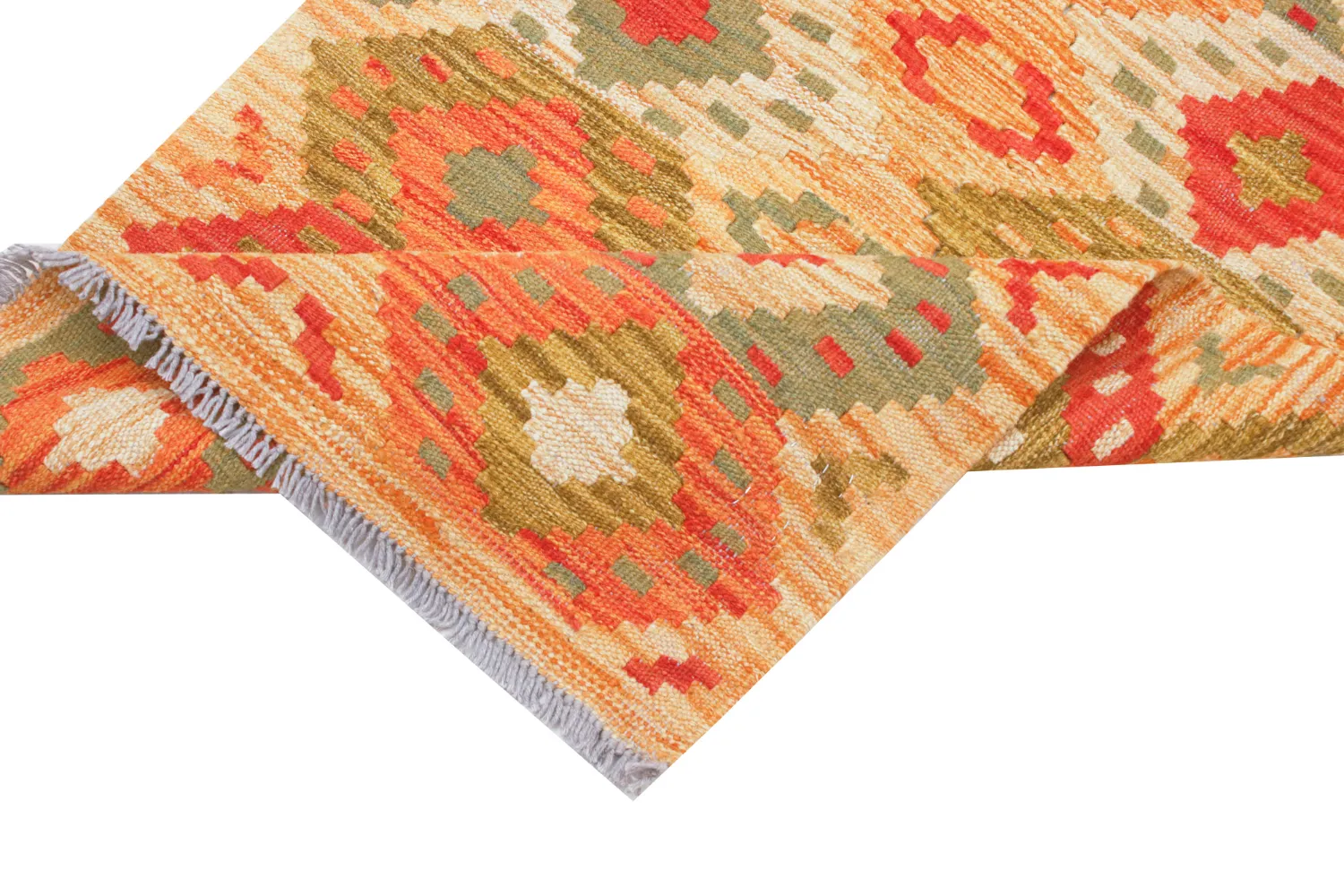 Tappeto Orientale - Vegi Kelim Hand Woven - 54 x 86 cm