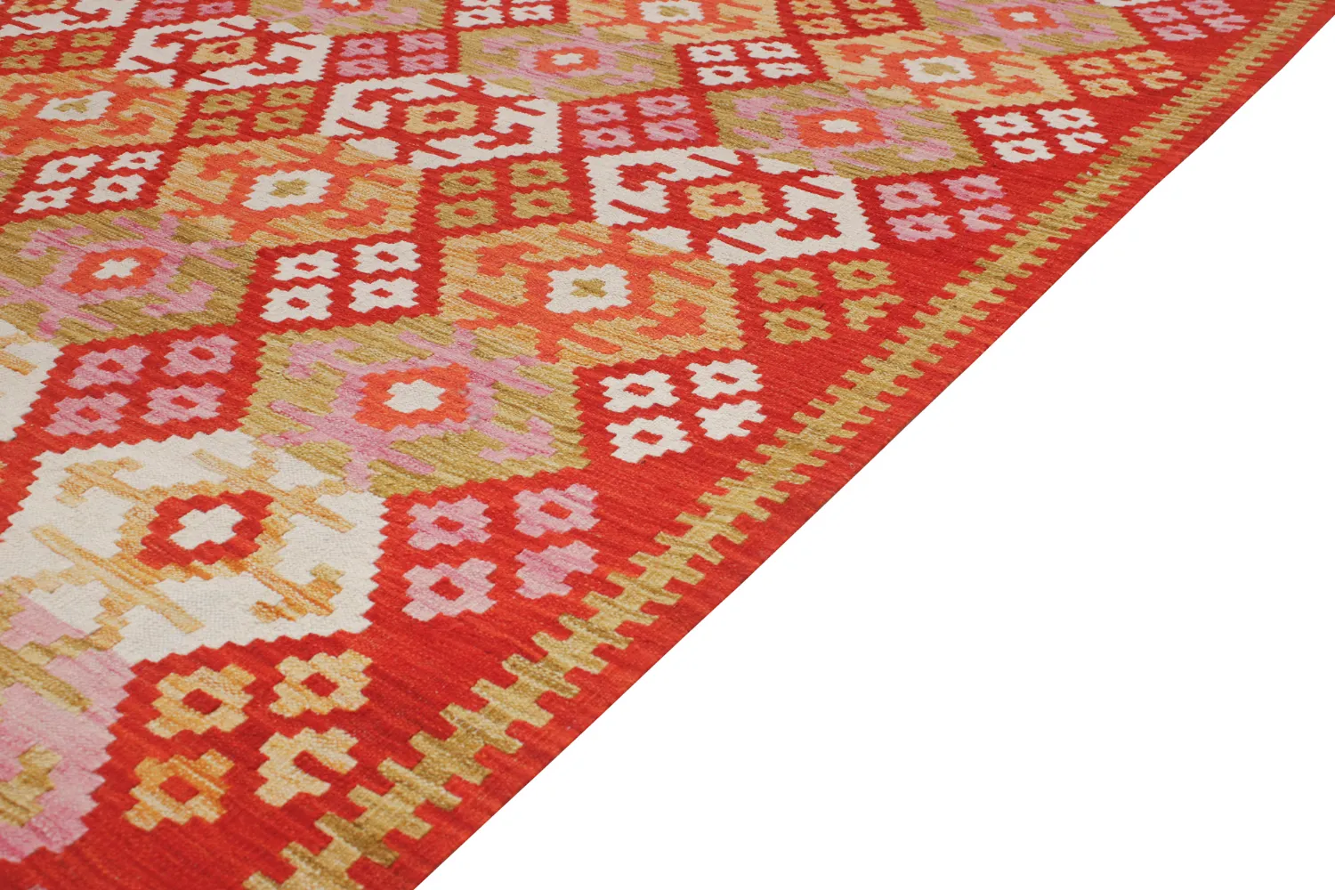 Tappeto Orientale - Vegi Kelim Hand Woven - 207 x 294 cm