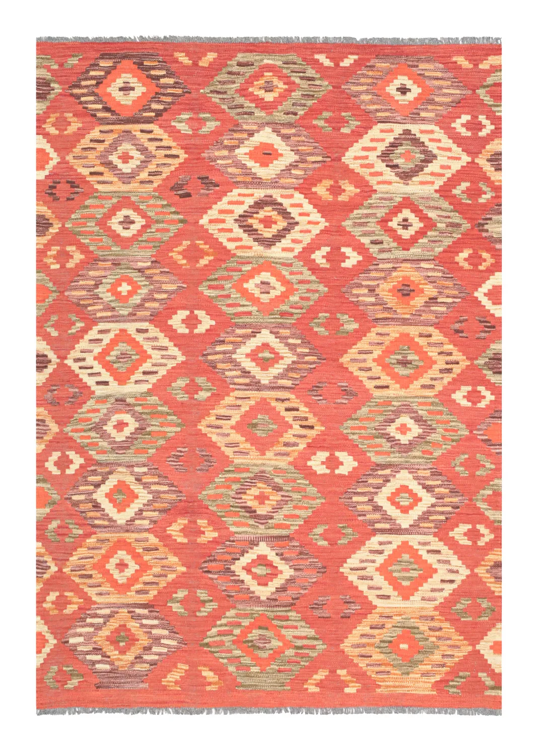 Tappeto Orientale - Vegi Kelim Hand Woven - 123 x 172 cm