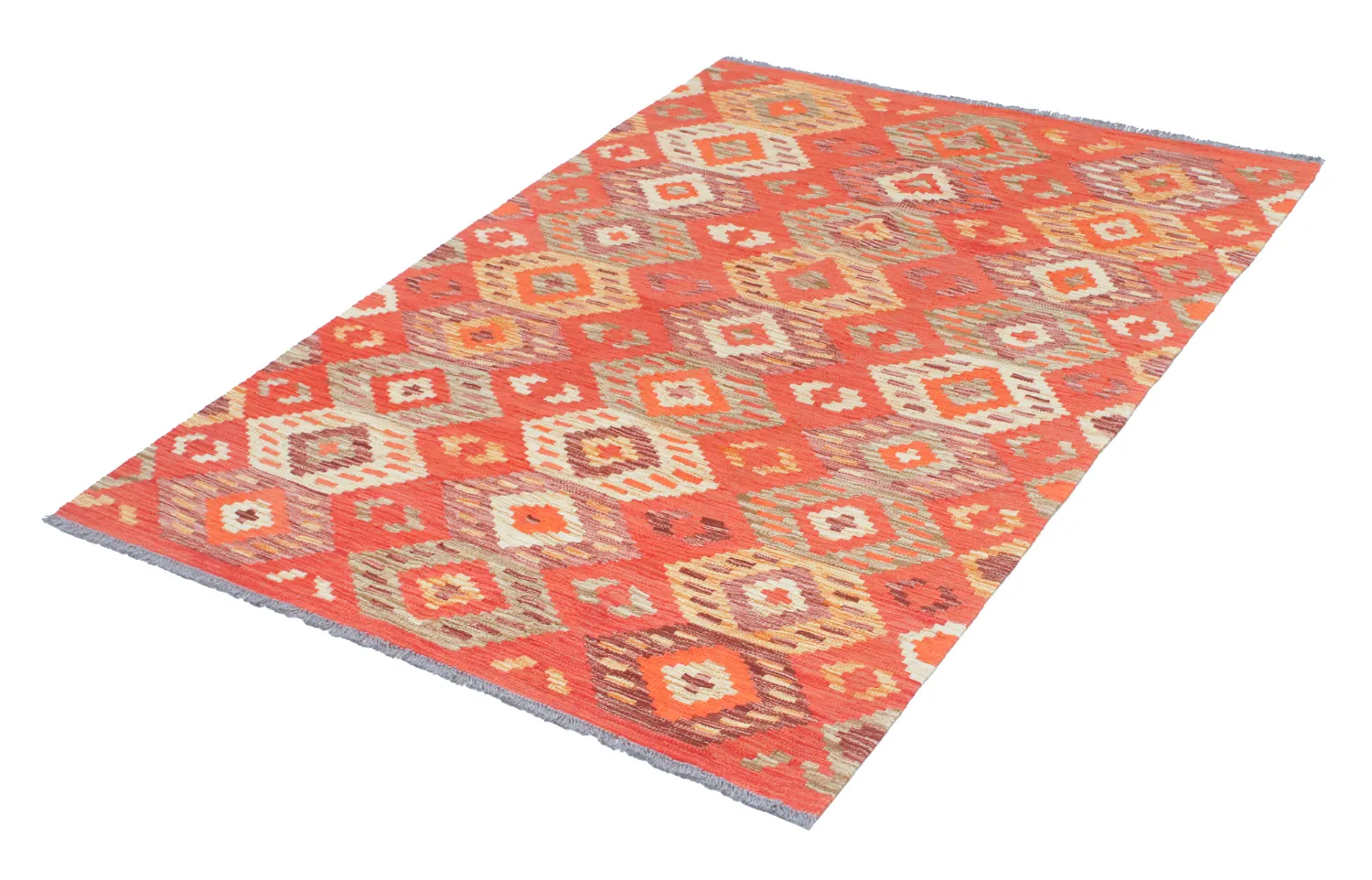 Tappeto Orientale - Vegi Kelim Hand Woven - 123 x 172 cm
