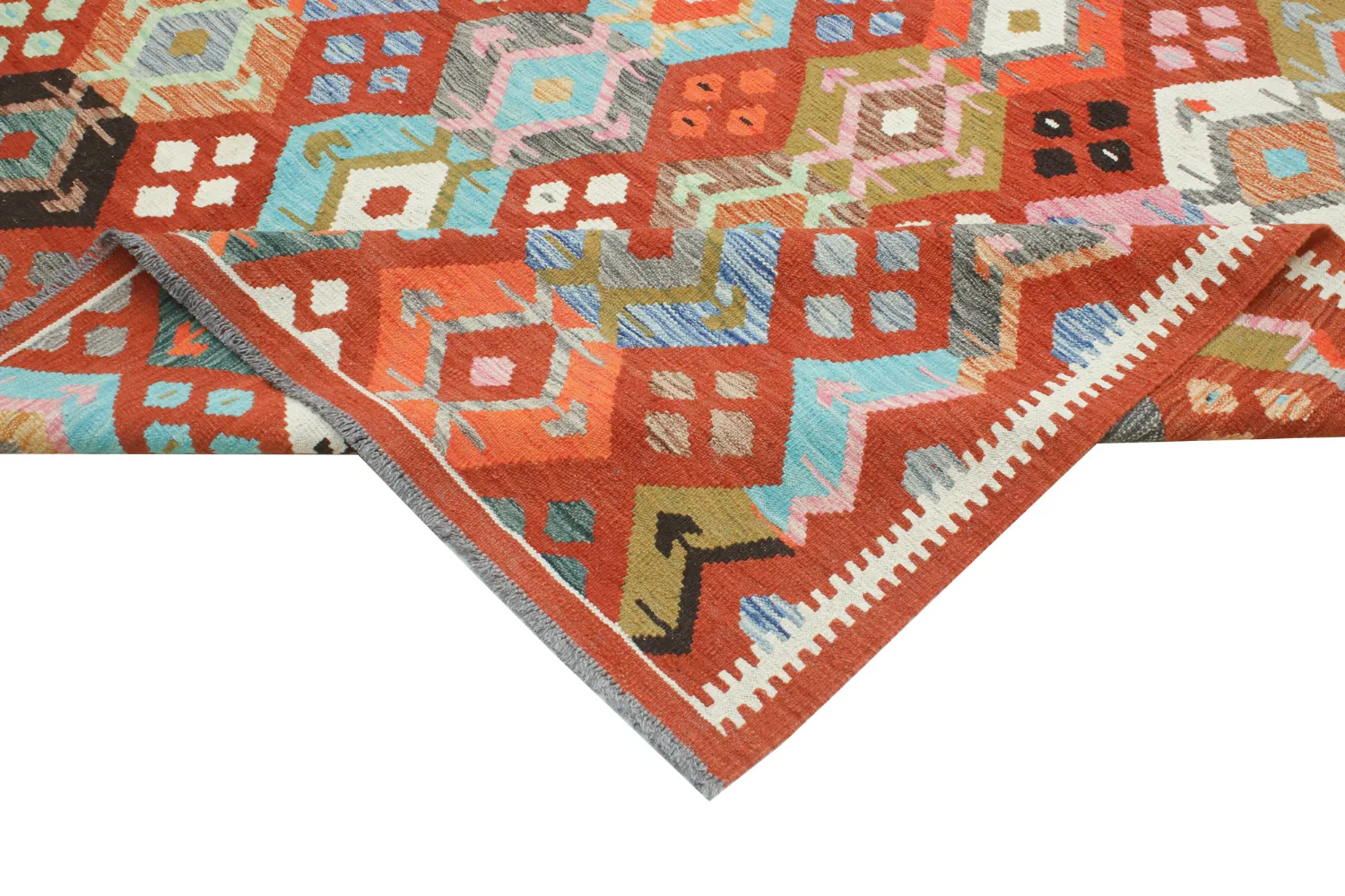 Tappeto Orientale - Vegi Kelim Hand Woven - 253 x 295 cm