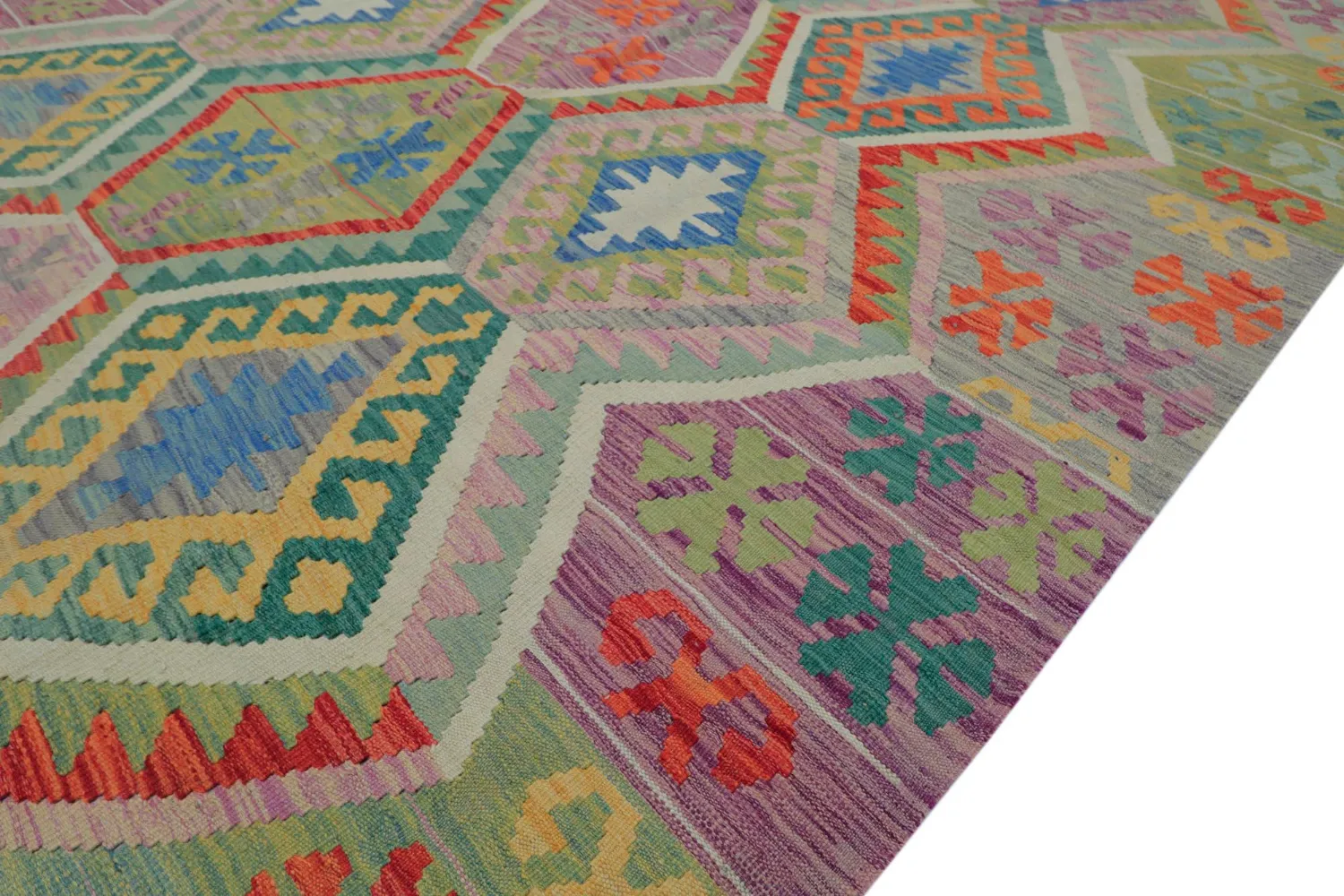 Tappeto Orientale - Vegi Kelim Hand Woven - 200 x 293 cm