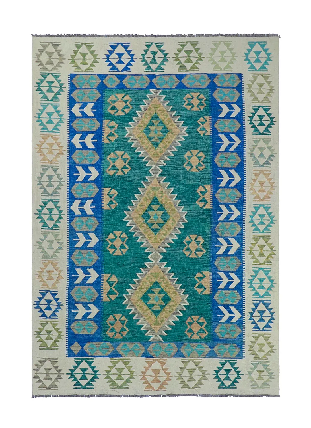 Tappeto Orientale - Vegi Kelim Hand Woven - 171 x 250 cm