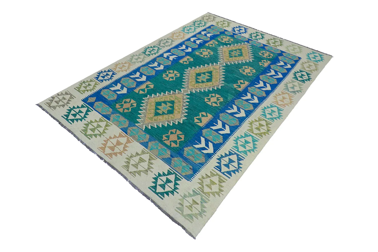 Tappeto Orientale - Vegi Kelim Hand Woven - 171 x 250 cm